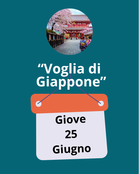 "Voglia di Giappone" ore 19
